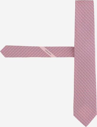 Ferragamo zijden stropdas met patroonontwerp