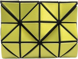 Bao Bao Issey Miyake Lime Green Wallet (Bi-Fold) (Pre-Owned)