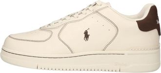 Polo Ralph Lauren Mastercourt Sneakers - Heren - Sneakers - Beige - 42 EU - Schoenen