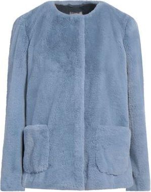 Marella COATS & JACKETS - Shearling & Teddy on YOOX.COM