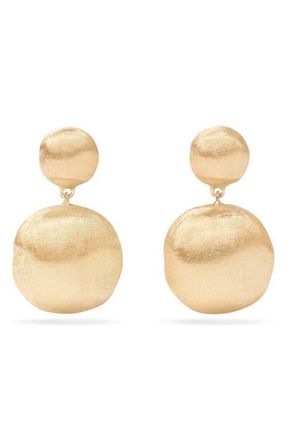 Marco Bicego 18K Yellow Gold Double Drop Earrings at Nordstrom