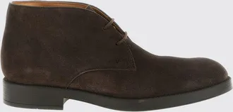 Tod's Polacchino in pelle scamosciata con logo T Timeless impresso