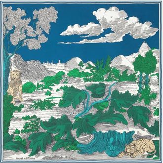 Inou&iuml; Editions Foulard Histoire - Blu