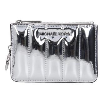 Michael Kors Monedero peque&ntilde;o Jet Set de charol - Accessories - Mujer - Gris - ONE SIZE
