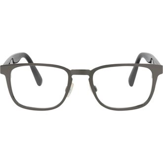 Maui Jim Core Optical 50mm Square Reading Glasses in Gunmetal Black Transparent at Nordstrom Rack