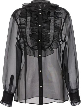 Dolce & Gabbana Mujer, Blusas y Camisas, Negro, Talla: S