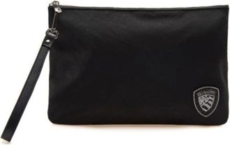 Blauer Flow Clutch Handtas Synthetische Stof Zwart Effen Kleur - Dames - Portefeuilles - Zwart - ONE Size - Polyester - Accessoires