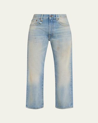 R13 Boyfriend Relaxed Ankle Jeans