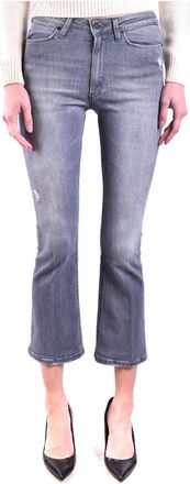 Dondup Cropped Jeans - Dames - Cropped Jeans - Grijs - W27 - Katoen - Jeans