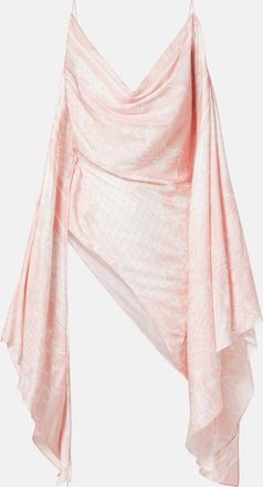 Balmain Printed asymmetric top