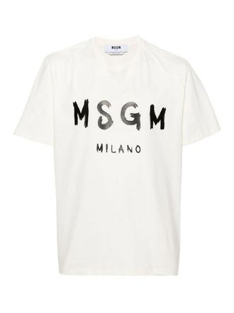 Msgm M. S.G. M. T-shirt with logo