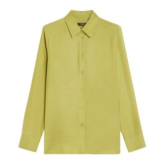 Max Mara Mujer, Blusas y Camisas, Verde, Talla: M