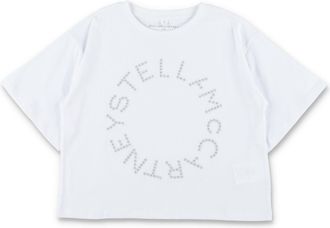 Stella McCartney Stella McCartney Kinder T-Shirts und Polos Wei&szlig;