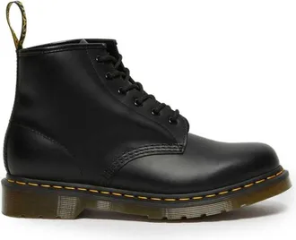 Dr. Martens Leren Veterlaarzen - Heren - Veterlaarzen - Zwart - 44 EU - Leer - Schoenen