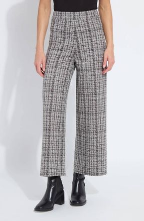 Lyss&eacute; Erin High Waist Neoprene Pants In Lush Tweed Texture