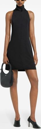 Courr&egrave;ges Womens Dress Scarf Mockneck - Black - Size EU 36 (Womens)