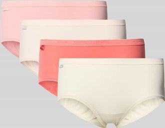 sloggi Slip aus Baumwoll-Mix im 4er-Pack in Rosa, Gr&ouml;&szlig;e 38