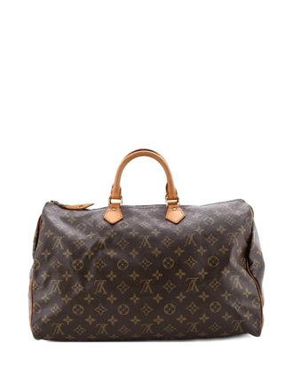Louis Vuitton Speedy Handbag Monogram Canvas 40 satchel - Bruin