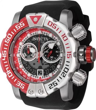 Invicta IN-44851 Mens Sea Hunter Watch - Silver - One Size
