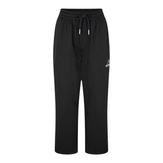 Kangol Dames/Dames Katoenmix Wijde Been Joggers (Zwart)