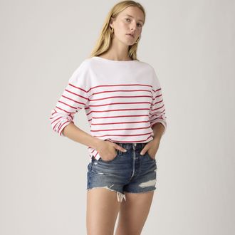 Levi's 501 Original High Rise Shorts - Womens - 23 - Medium Wash / Happy Vibes