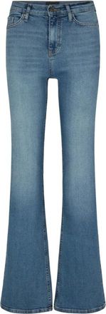 Joop High-waist Boot-cut Jeans - Dames - Bootcut Jeans - Blauw - W25 - Katoen - Jeans