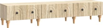vidaXL Mueble De Tv Con Caj&oacute;n Roble Sonoma 147 X 34,5 X 30 Cm Vidaxl