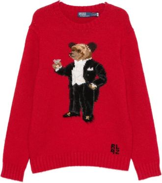 Polo Ralph Lauren Trui met ronde hals - Heren - Ronde hals truien - Rood - L - Truien & Vesten