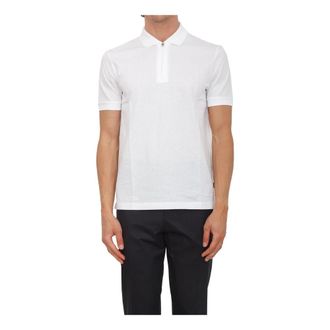 HUGO BOSS Hugo, Polo Shirts, male, White, Size: 2XL H-Paras Polo
