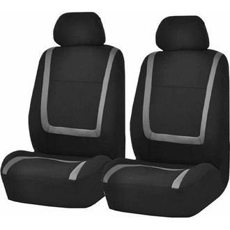 OEM Juego De Fundas Universales Para Asientos De Coche, Fundas Universales Para Conductor Y Pasajero, Accesorios De Tuning Interior (gris)