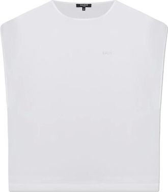 Balmain Mujer, Camisetas, Blanco, Talla: M