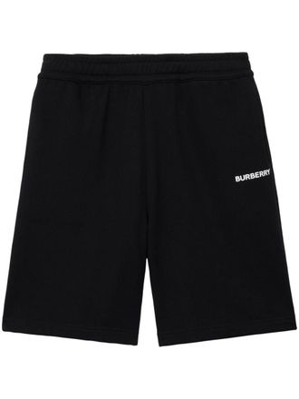 Burberry Logo-Print Cotton Track Shorts