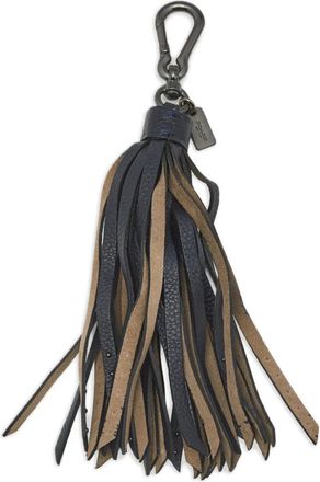 Coach Portachiavi con nappe - Blu