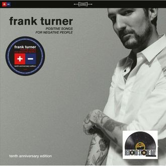 OEM Rsd25 Frank Turner Canciones Positivas Para Gente Negativa Edici&oacute;n Del D&eacute;cimo Aniversario Bluered 2 Lp
