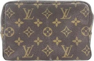 Louis Vuitton Pre-owned Monogram Pouch - Dames - Vintage Tassen - Bruin - ONE Size - Vintage