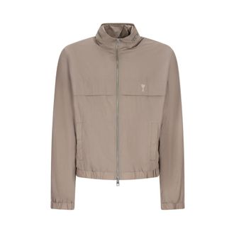 Ami Light Jackets, male, Gray, XL, De Coeur Windbreaker