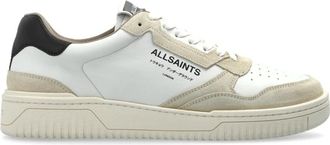 AllSaints Regan Low Top Sneakers - Heren - Sneakers - Wit - 40 EU - Leer - Schoenen