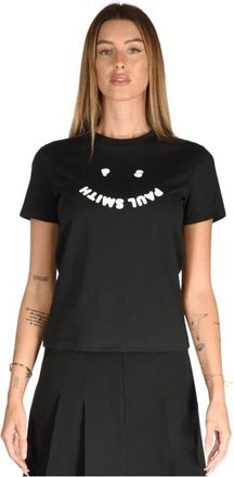 Paul Smith Christer T-Shirt - Dames - T-shirts - Zwart - XL - Katoen - Tops