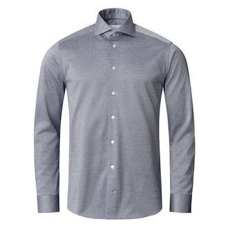 Eton Filo di Scozia Oxford Shirt - male - Eton - Casual Shirts - Blue - M - Shirts