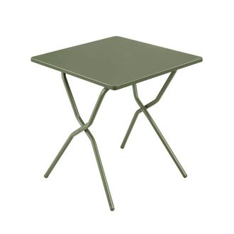 Lafuma Mobilier Mesa De Jard&iacute;n Plegable Balcony 70x70 Cm Lafuma Lfm5357 Cb Moss/moss