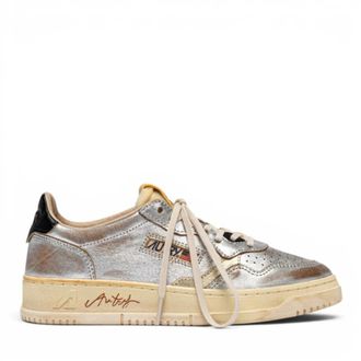 Autry Medalist LOW Super Vintage - Dames - Sneakers - Grijs - 37 EU - Katoen - Schoenen