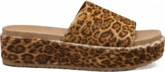 Matisse Footwear Womens Hide Away Sandal In Leopard