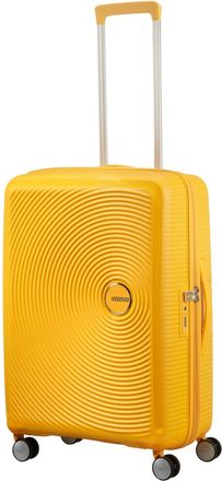 American Tourister Koffer AMERICAN TOURISTER Soundbox, Damen, Gr. B/H/T: 46,5cm x 67cm x 29cm, gelb, Polypropylen, Koffer Koffer