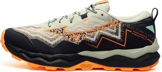Mizuno Wave Daichi 9 Mens Vibram Trail Running Shoes - Grey - Size UK 11.5