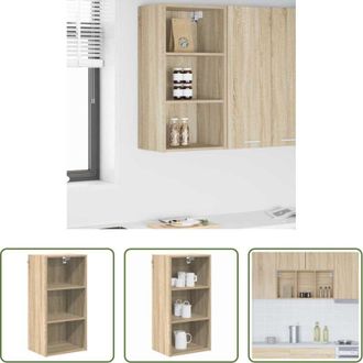 vidaXL Armadio appeso - Armadio pensile Rovere Sonoma 40 x 29,5 x 80 cm