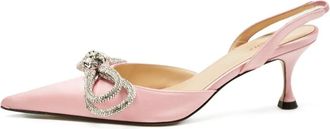 Mach & Mach Pumps con fiocco 105mm Pre-owned - Rosa