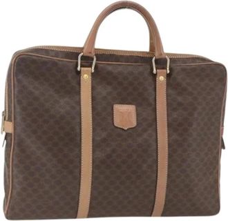 Celine Pre-owned Handbags, female, Brown, Size: ONE SIZE Pre-owned Plastic Handbag