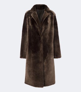 Yves Salomon Cappotto in shearling