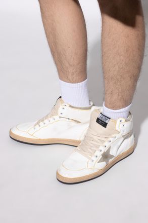 Golden Goose Sky Star Ankle-high Sports Shoes, Mens, White
