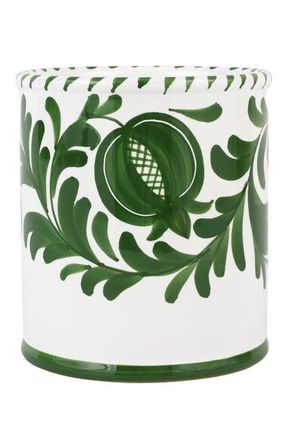 Vietri Arezzo Green Utensil Holder at Nordstrom